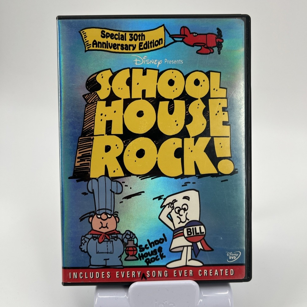 Schoolhouse Rock - Disney Disney's 30th Anniversary Edition (DVD, 1973)